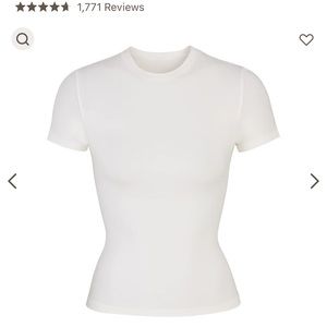 NWT SKIMS Cotton Jersey T-Shirt in Marble Sz 2X